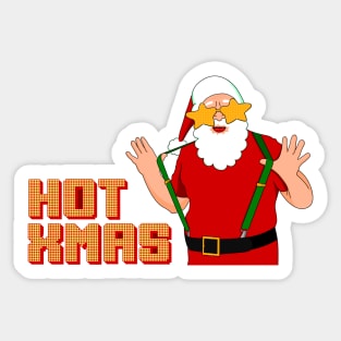 Hot Xmas Sticker